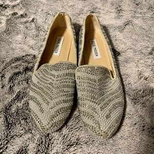 Sequin Steve Madden loafers